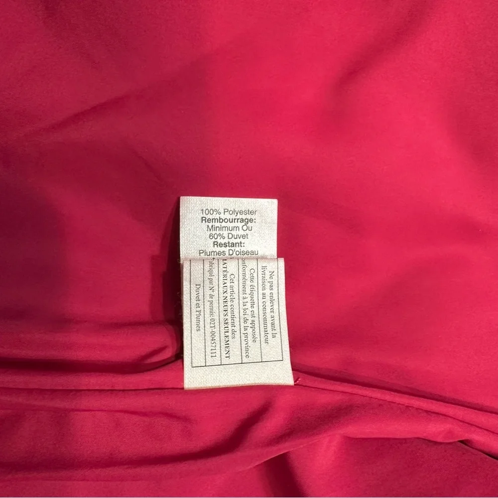 🌹VINTAGE J CREW • Vibrant Pink Quilted CASUAL CUTE Vest